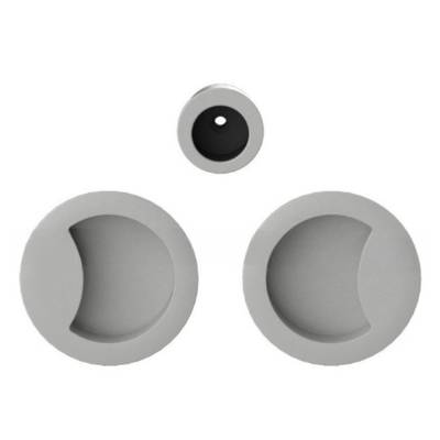 Cuvette encastrée MOOD ONE ronde Ø 57 mm,C04 Silver