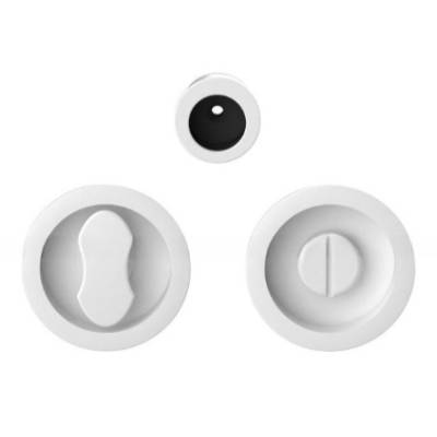 Cuvette encastrée MOOD ONE ronde Ø 57 mm sans serrure ,C01 Blanc