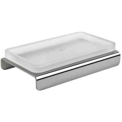 Porte-savon à poser, chromé/verre, FOREVER