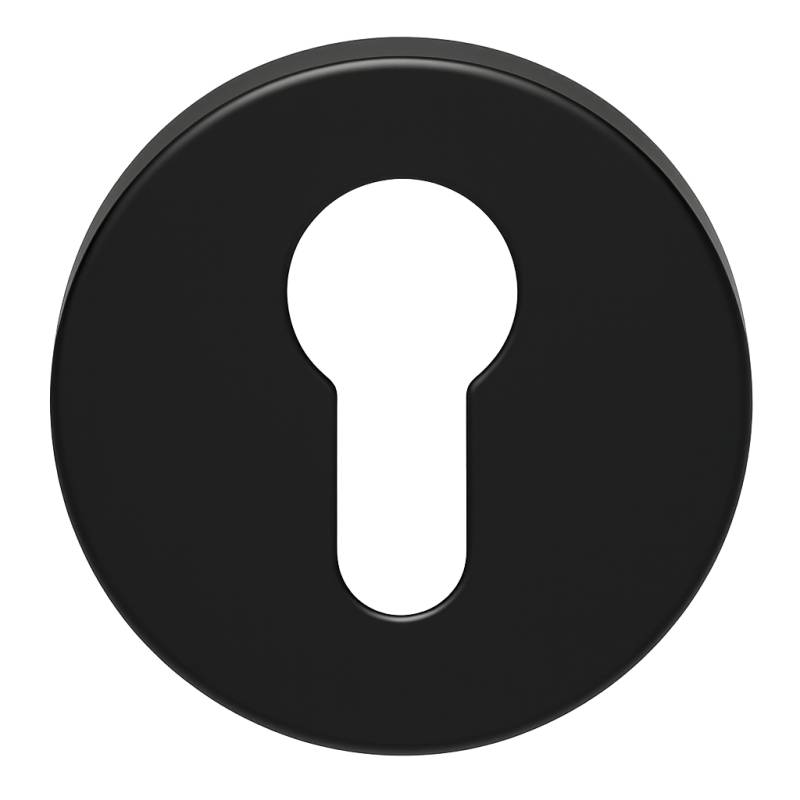 Paire de rosaces rondes MOOD ONE/DUE clé I (BC),C05 Titan