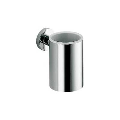 Porte-verre mural, chromé, PLUS