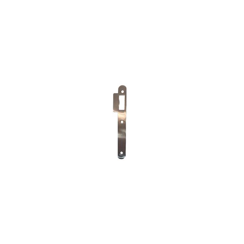 Gâche simple empennage pour serrure EXS inox