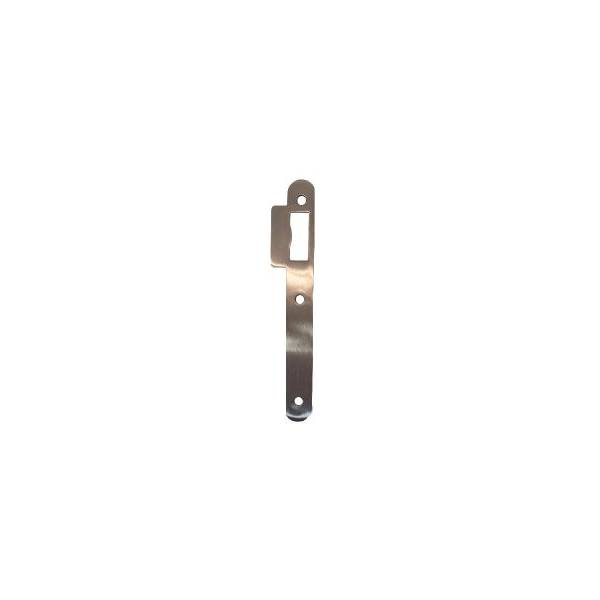 Gâche simple empennage pour serrure EXS inox