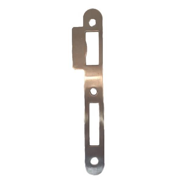 Gâche double empennage pour serrure EXS inox