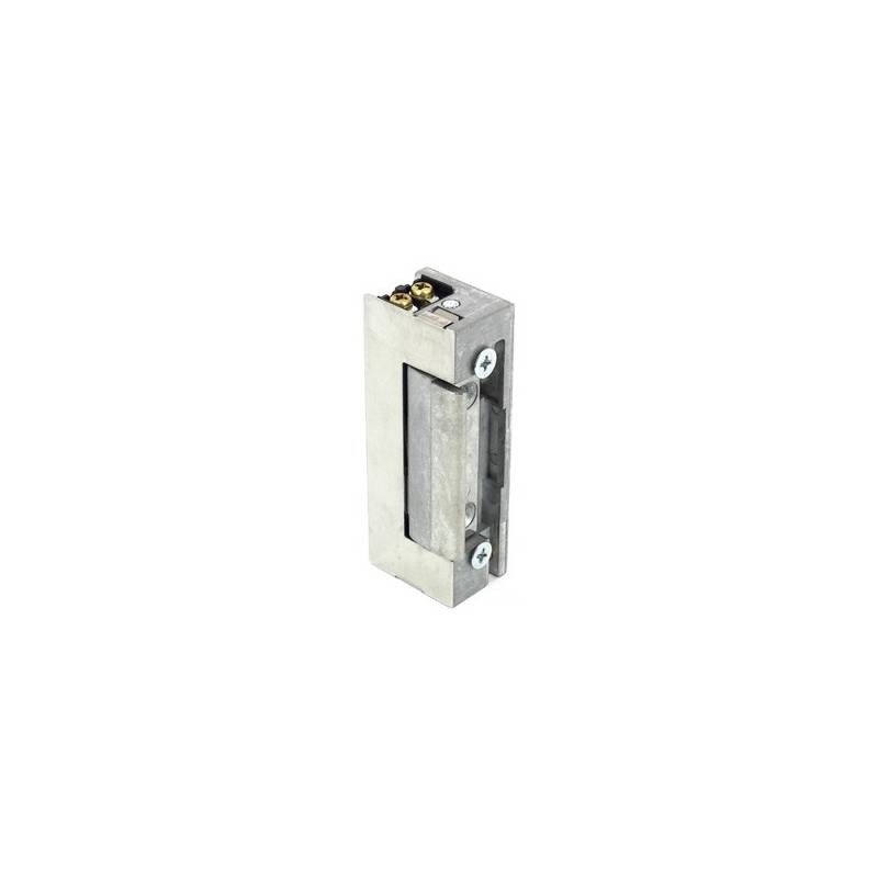 Gâche éléctrique GEM standard à émission 12V avec contact stationnaire intégré