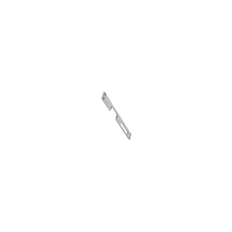 Têtière longue réversible, 250x25x3 mm, inox