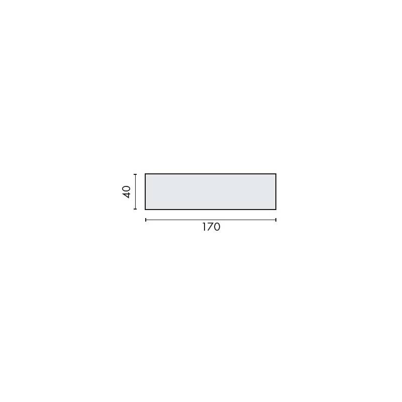 Plaque adhesive-PORTE COUPE FEU A MAINTENIR FERMEE-170x40mm
