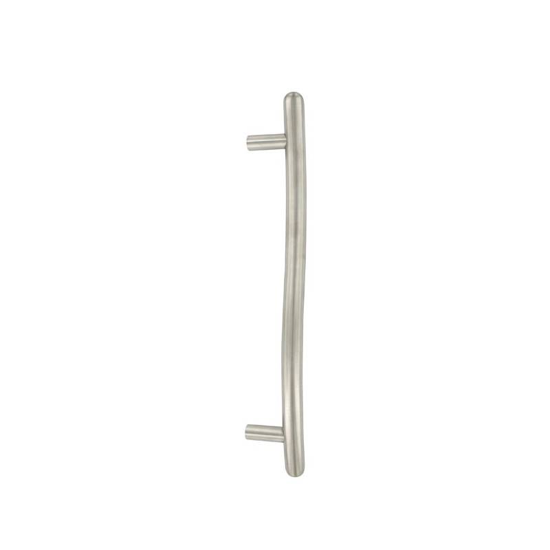 Poignée de tirage S Ø 25 mm, inox brossé 304