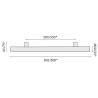 Poignée de tirage TT Ø 25 mm, inox brossé 304