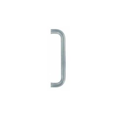 Poignée de tirage U Ø 25 mm, inox brossé 304