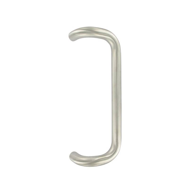 Poignée de tirage déportée U Ø 25 mm, inox brossé 304