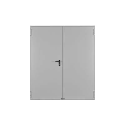 Bloc-porte métallique GTC Classic, droite, 2 vantaux égaux, CF 60, 1770x2050 mm