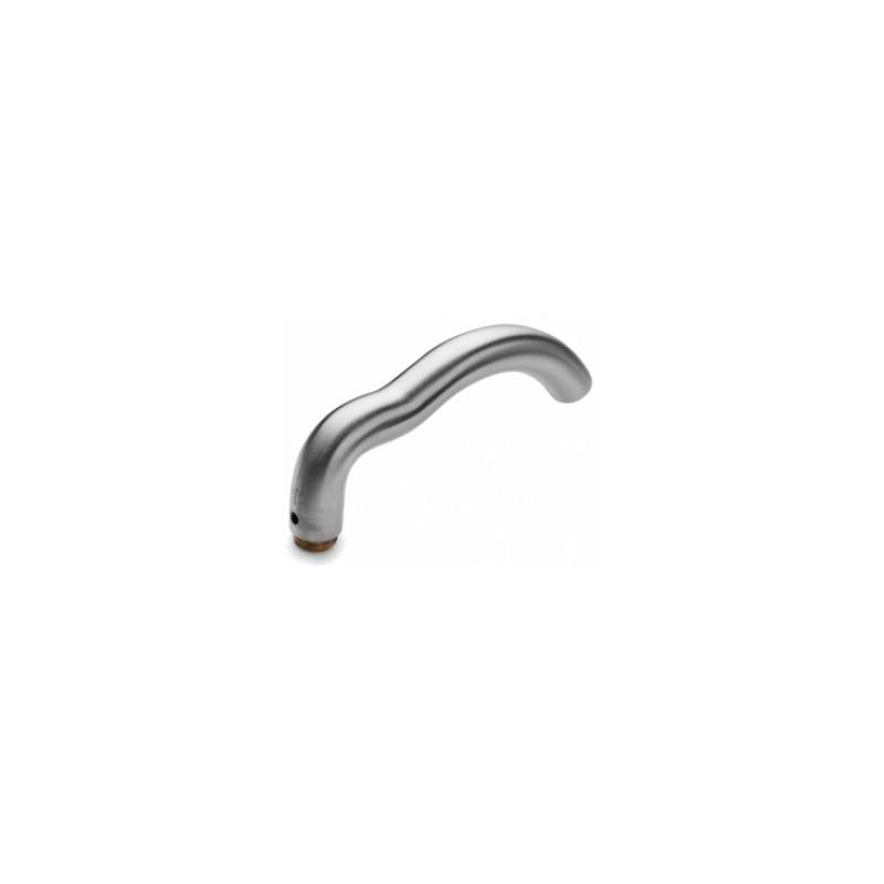 Unité de béquille M 16 mm, inox brossé 316