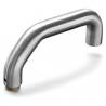 Unité de béquille UF 19 mm, inox brossé 316