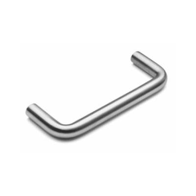 Tirant de meuble en U Ø 10 mm, entraxe 128 mm, inox brossé 316