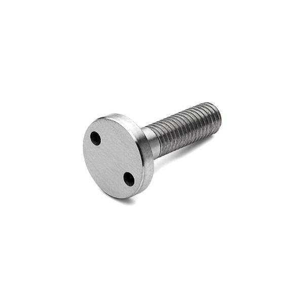 Fixation pour montage simple traversant longueur 30 mm, M8