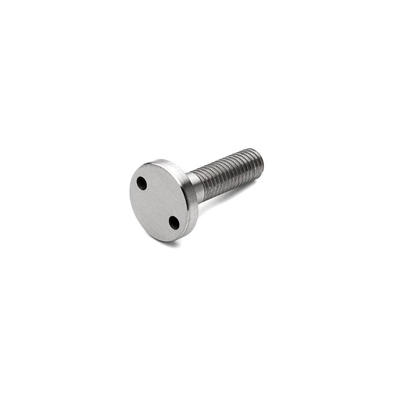 Fixation pour montage simple traversant longueur 60 mm, M10