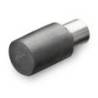 Butoir mural, longueur 31 mm, inox brossé 316