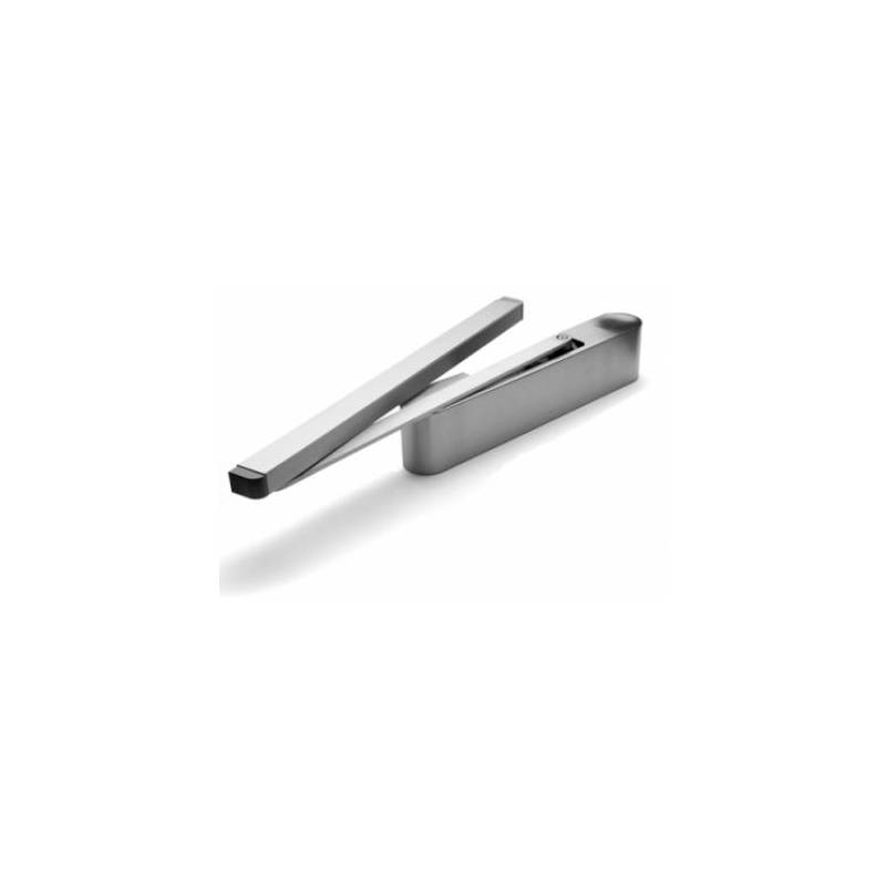 Ferme-porte à bras à glissière, force EN 2-5, inox brossé 316