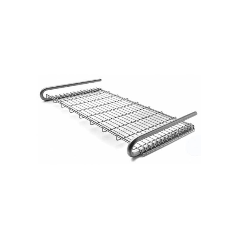 Rack porte-serviette 500x308 mm, support inox, inox brossé 316