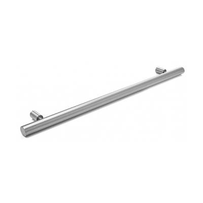 Bâton de maréchal Ø 38 mm, à douille, hauteur 1701 à 1800 mm, inox brossé 316