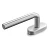 Béquille de fenêtre L 16 mm  avec 2 arrêts, inox brossé 316