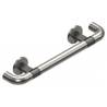 Barre de maintien PMR avec embouts coudés à 90°, lg 259 mm, inox brossé 316