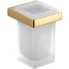 Porte-verre mural, zirconium gold HPS/verre, LULU