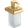 Distributeur de savon liquide mural, 280 ml, zirconium gold HPS/verre, LULU