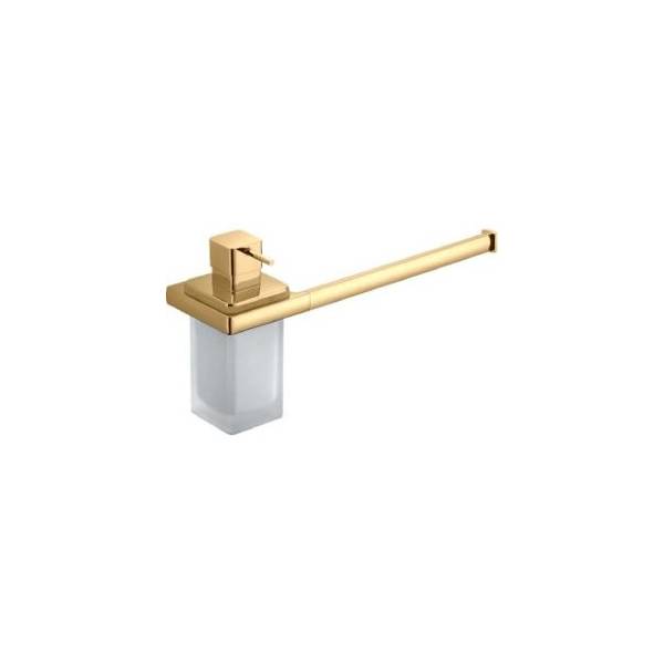Distributeur de savon liquide et porte-serviette, zirconium gold HPS/verre, LULU