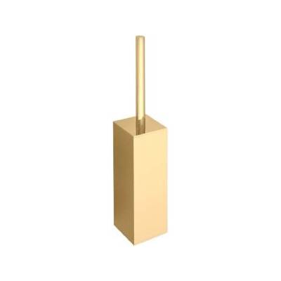 Ensemble balai/brosse WC à poser, zirconium gold HPS, LULU