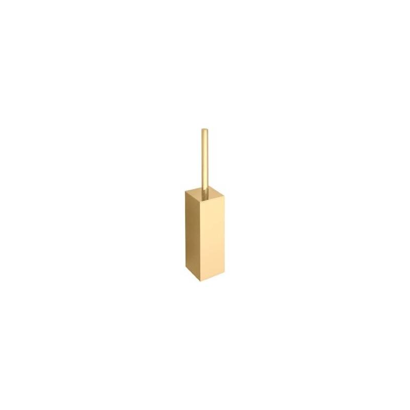 Ensemble balai/brosse WC à poser, zirconium gold HPS, LULU