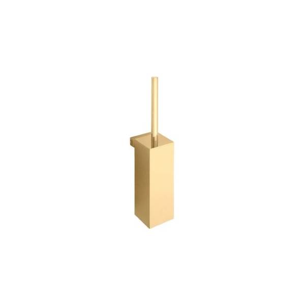 Ensemble balai/brosse WC mural, zirconium gold HPS, LULU