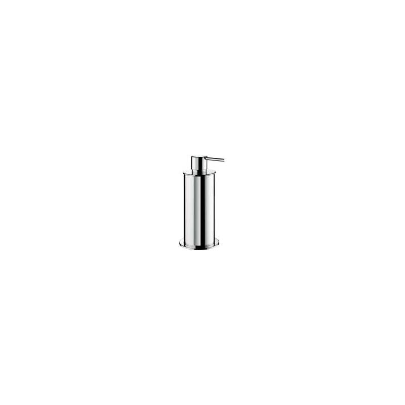 Distributeur de savon liquide à poser, grand format 500 ml, chromé, PLUS