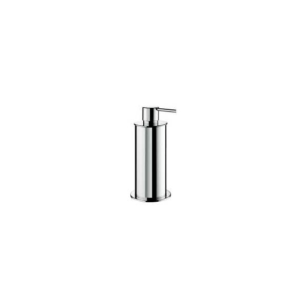 Distributeur de savon liquide à poser, grand format 500 ml, chromé, PLUS