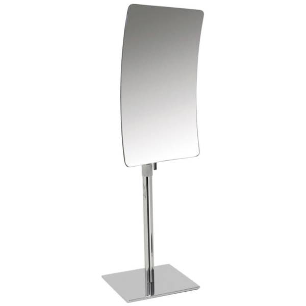 Miroir grossissant (3x) à poser, chromé, COMPLEMENTS