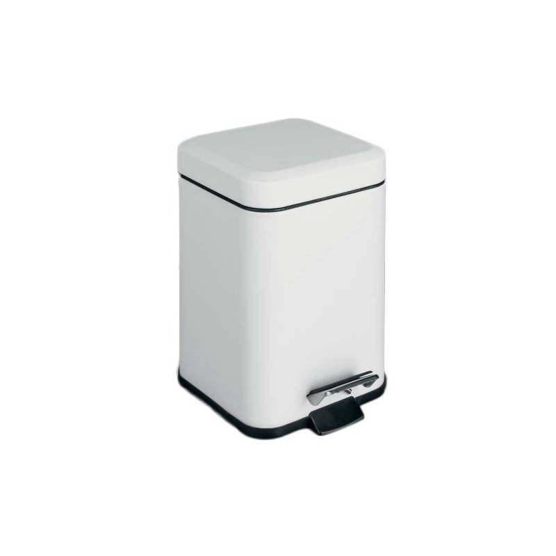 Poubelle de 3 litres à poser, blanc, COMPLEMENTS