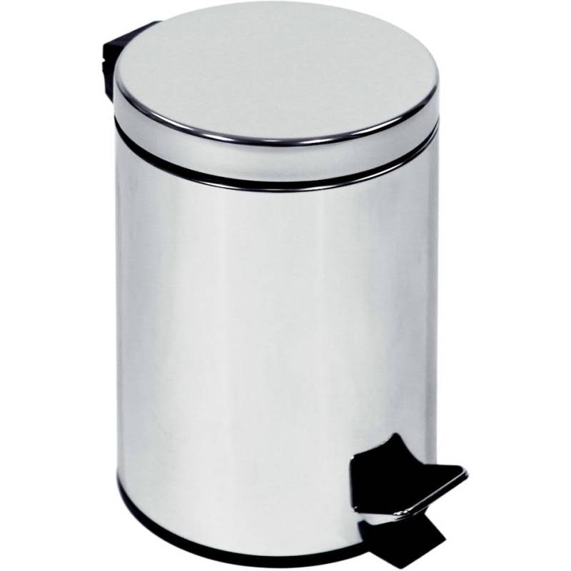 Poubelle de 3 litres à poser, inox poli, COMPLEMENTS