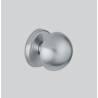 Bouton fixe ROBOT 45, Ø 55 mm sur rosace ronde, chromé