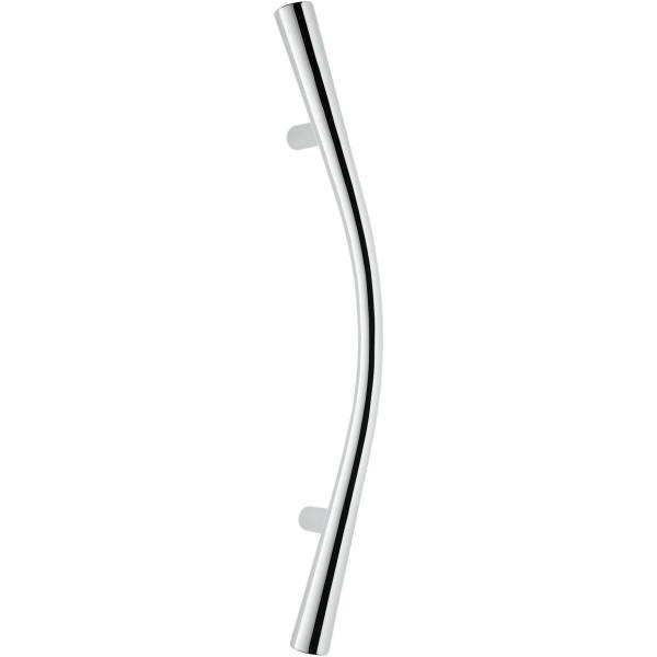 Poignée de tirage déportée ZEN-B entraxe 250 mm, chromé mat