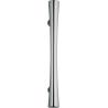 Poignée de tirage pour meuble droite JAZZ entraxe 128 mm, chromé