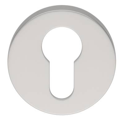 Paire de rosaces rondes MOOD ONE/DUE clé I (BC),C04 Silver