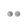 Paire de rosaces rondes conda sans voyant (BC), MOOD ONE C04 Silver