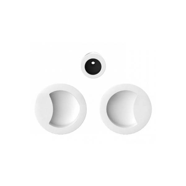 Cuvette encastrée MOOD ONE ronde Ø 57 mm, C01 Blanc