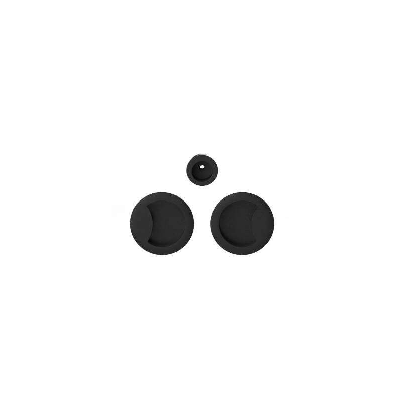 Cuvette encastrée MOOD ONE ronde Ø 57 mm, C03 Noir