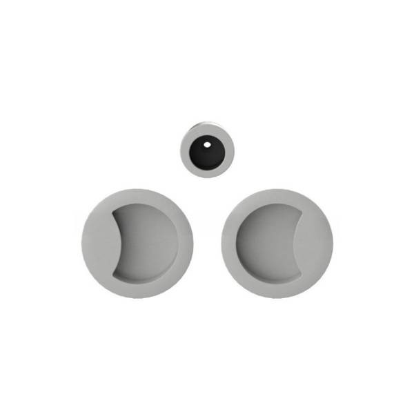 Cuvette encastrée MOOD ONE ronde Ø 57 mm,C04 Silver