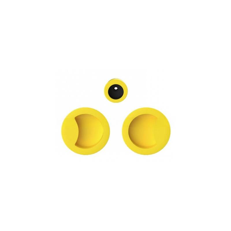 Cuvette encastrée MOOD ONE ronde Ø 57 mm,C09 Jaune citron