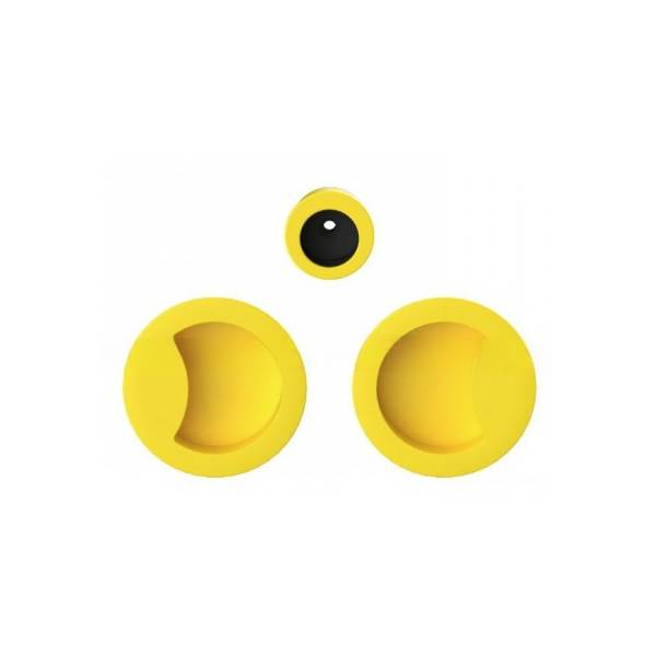 Cuvette encastrée MOOD ONE ronde Ø 57 mm,C09 Jaune citron