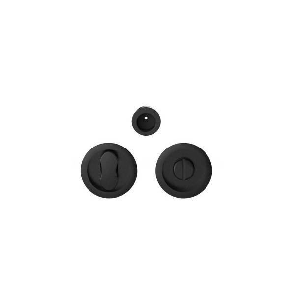 Cuvette encastrée MOOD ONE ronde Ø 57 mm sans serrure ,C03 Noir
