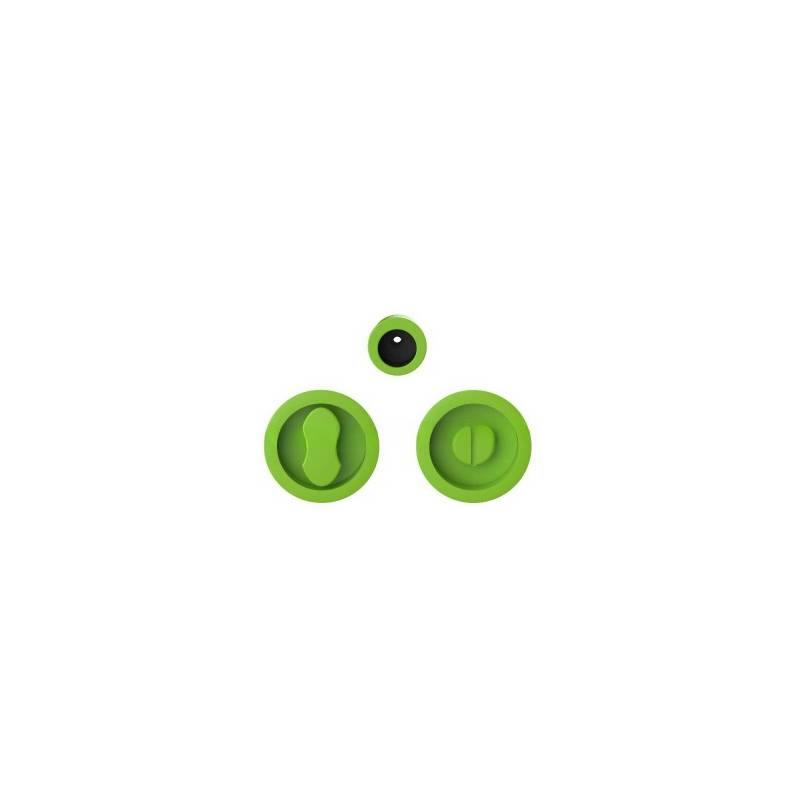 Cuvette encastrée MOOD ONE ronde Ø 57 mm sans serrure ,C11 Vert citron